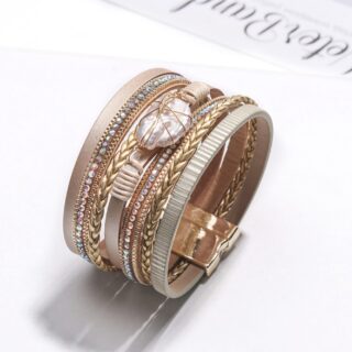 Natural Stone Leather Pearl