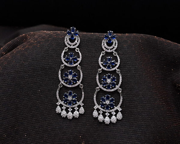 Sapphire Dangles