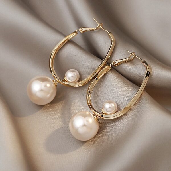 Pearl Hoops