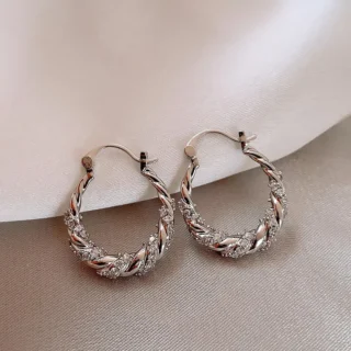 Zircon Twist Silver